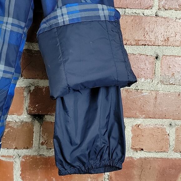 Hanna Andersson Blue Plaid Snow Ski Pants Kids 5 - Picture 8 of 14